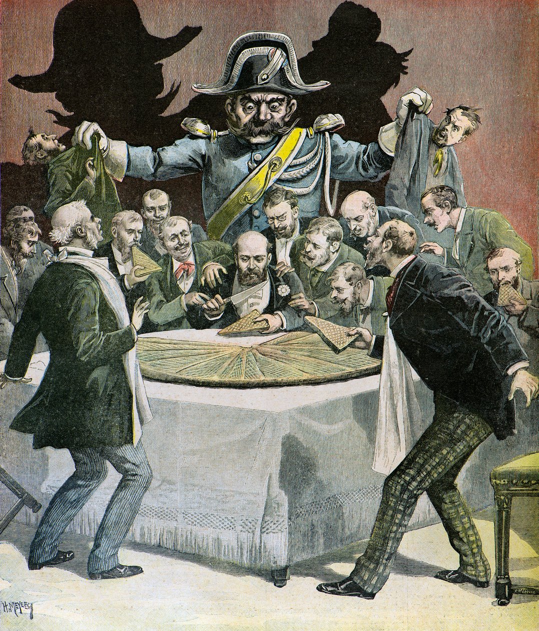 Vignetta del Giorno del Re da Henri Meyer