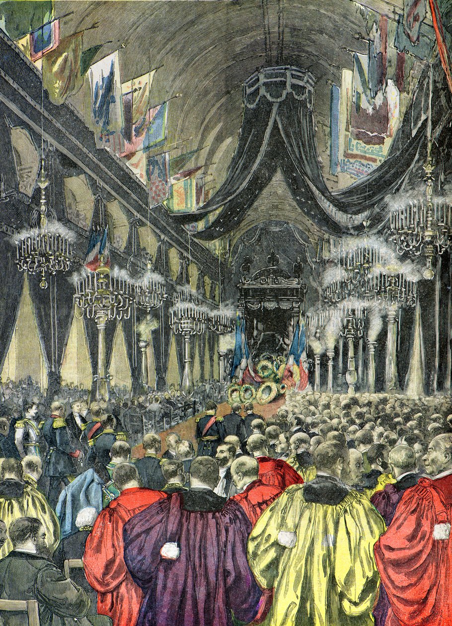 Il funerale del Marechal de Mac Mahon da Henri Meyer