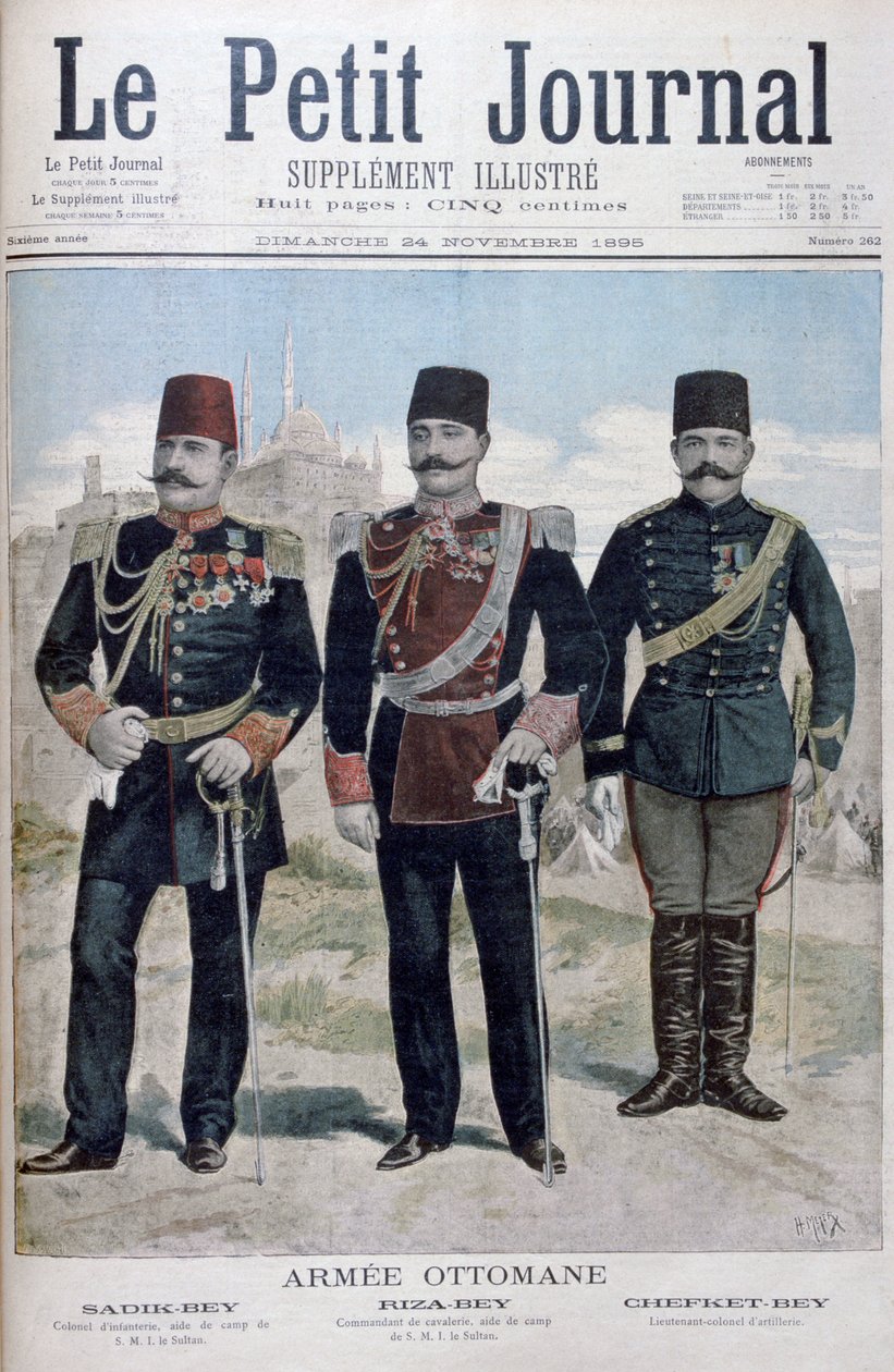 Esercito Ottomano, 1895 da Henri Meyer
