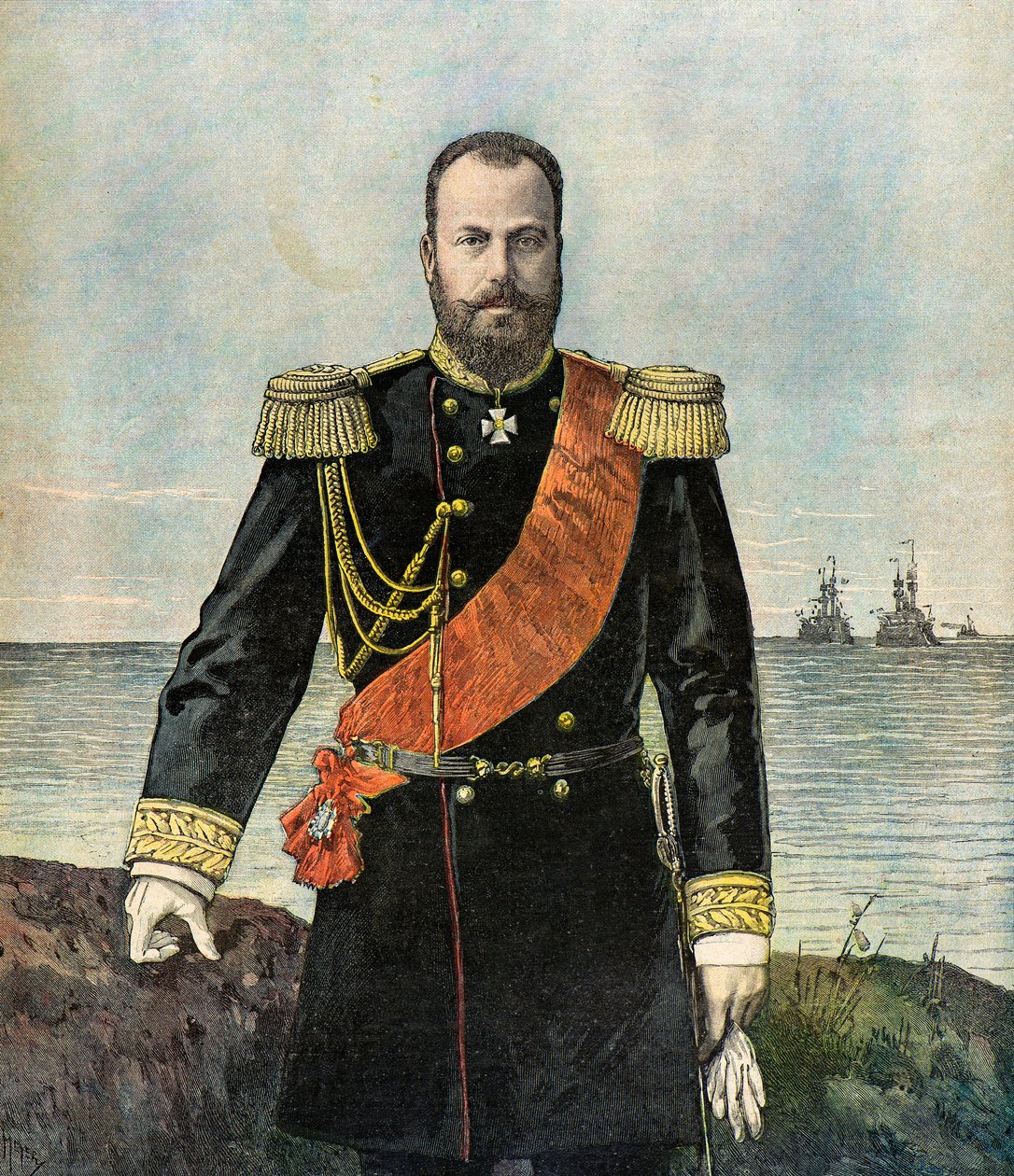Ritratto del granduca Alessio Alessandrino di Russia da Henri Meyer