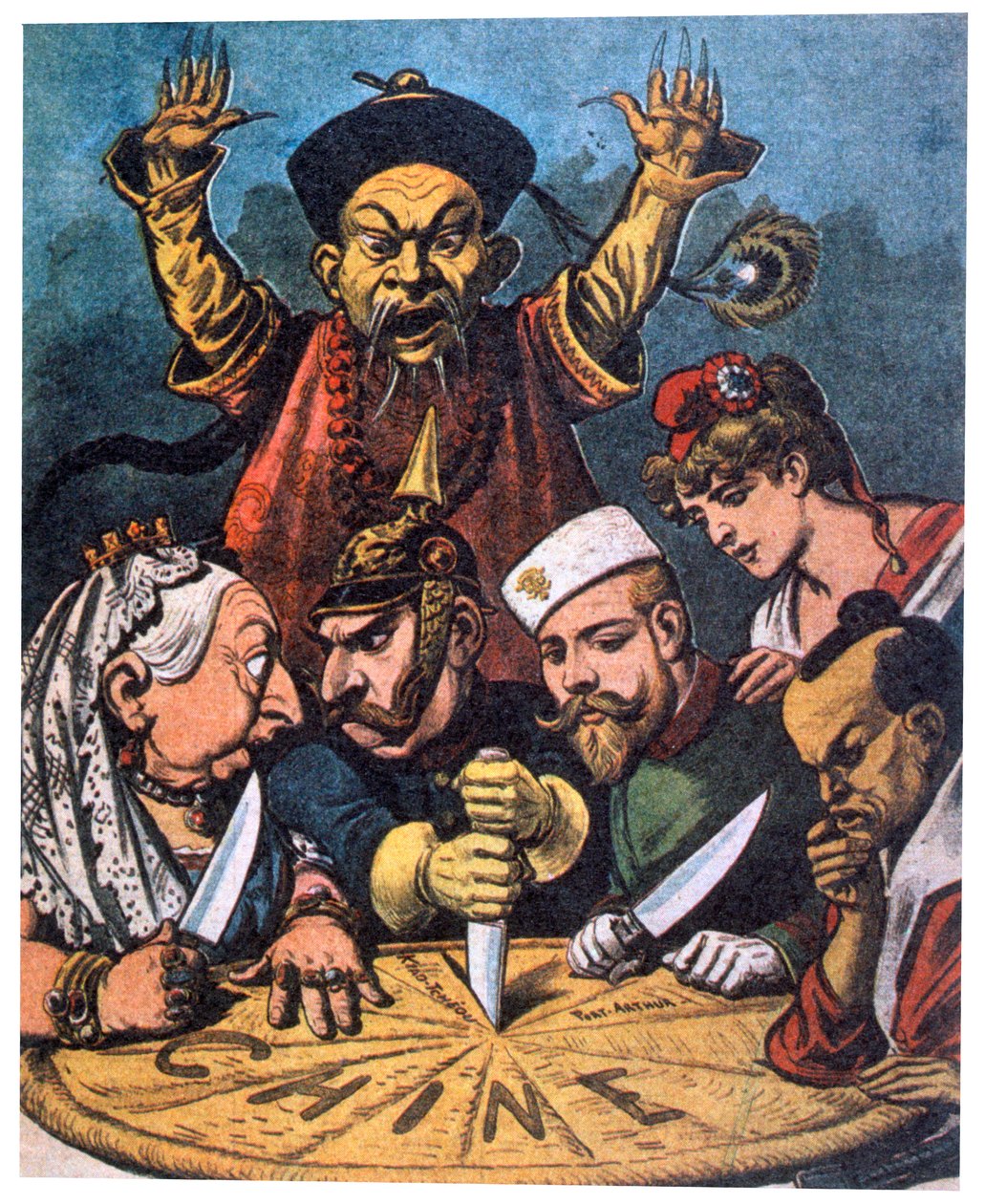 La torta cinese, 1898 da Henri Meyer