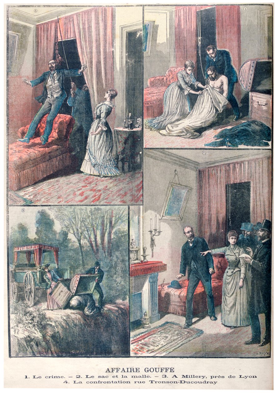 Il mistero di Gouffe, 1890 da Henri Meyer