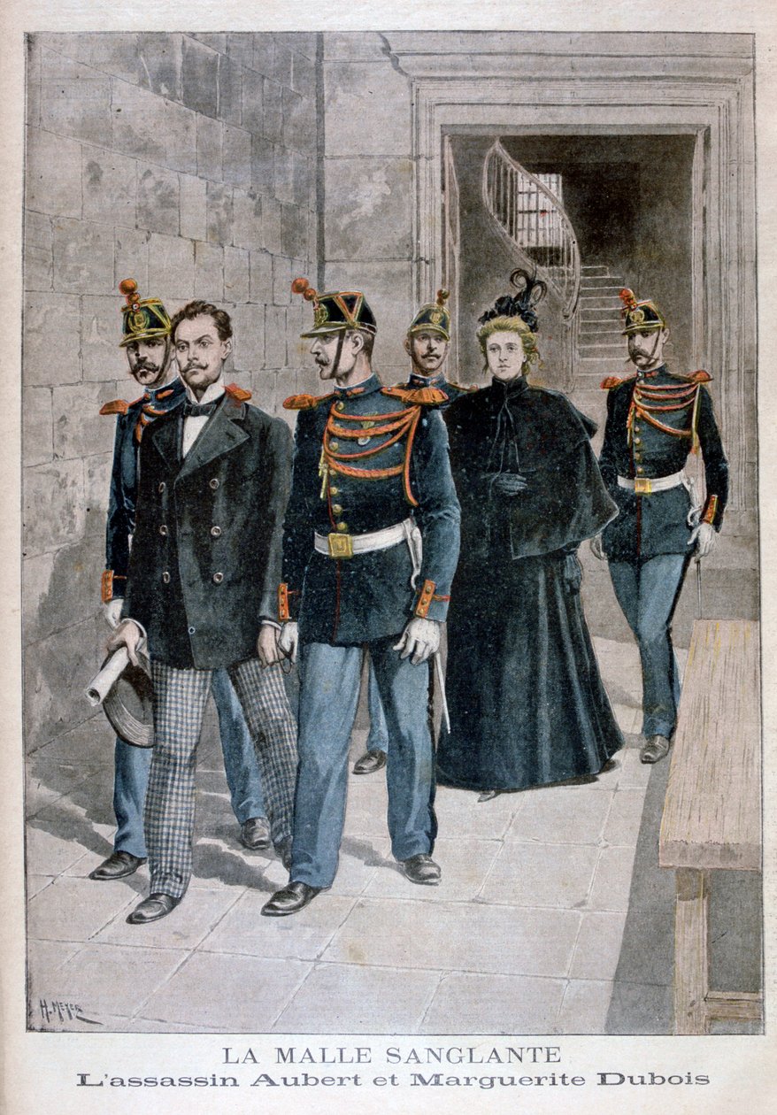 Gli assassini Albert e Marguerite Dubois da Henri Meyer