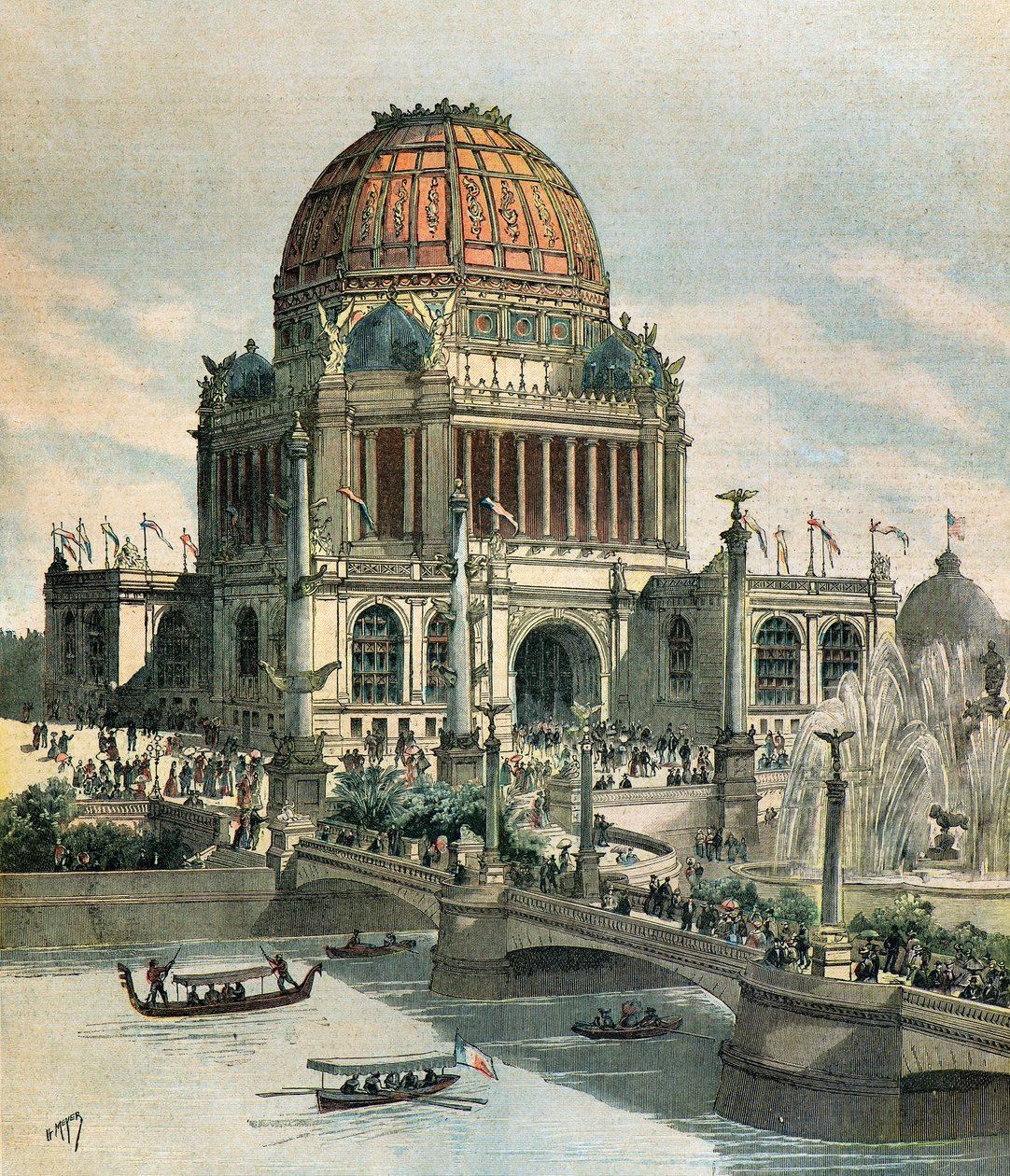 Edificio della Città Bianca da Henri Meyer