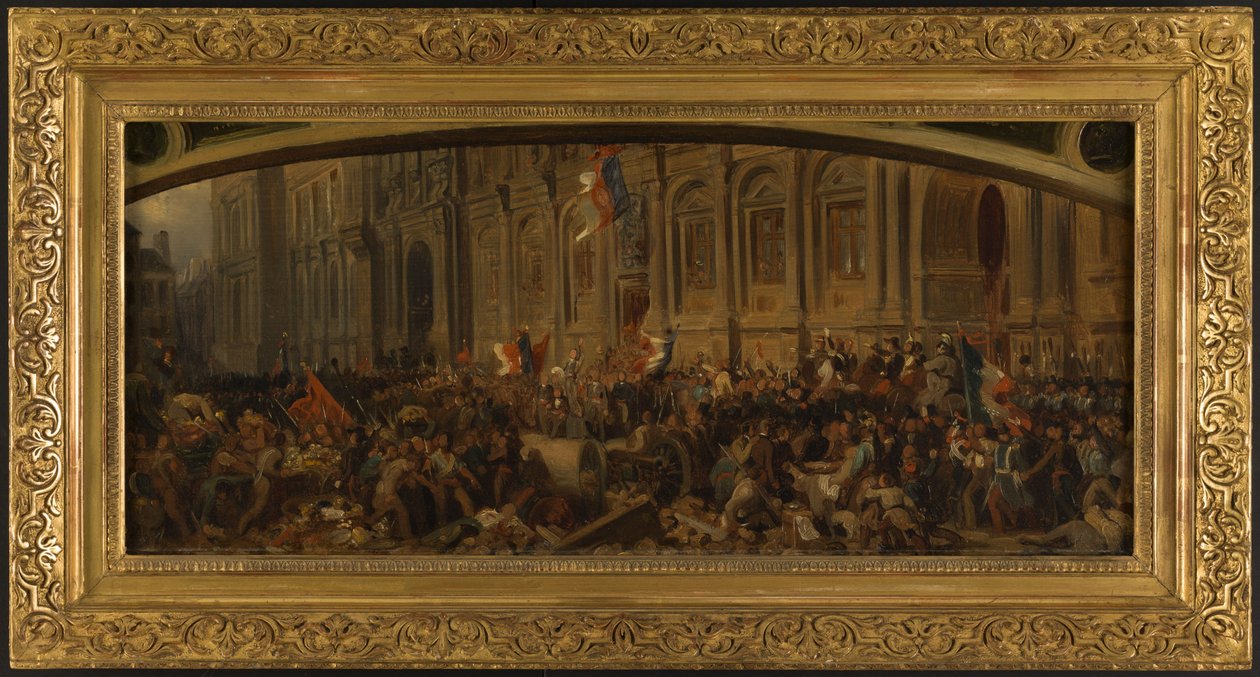 Lamartine respinge la bandiera rossa all