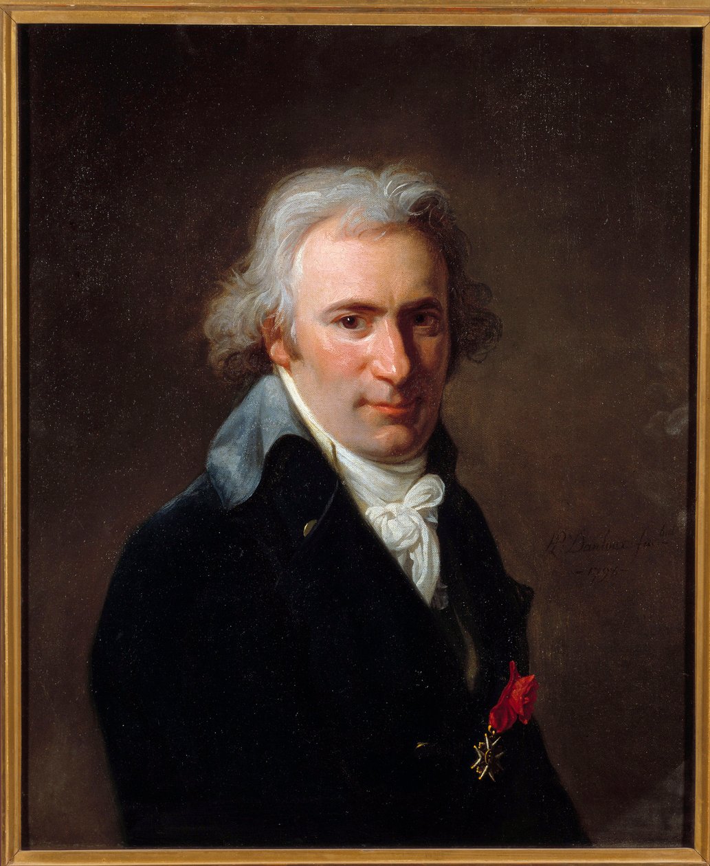 Ritratto di Jean Baptiste Canthaney dit Clery (1759-1809) valletto di camera di Luigi XVI al tempio da Henri Pierre Danloux