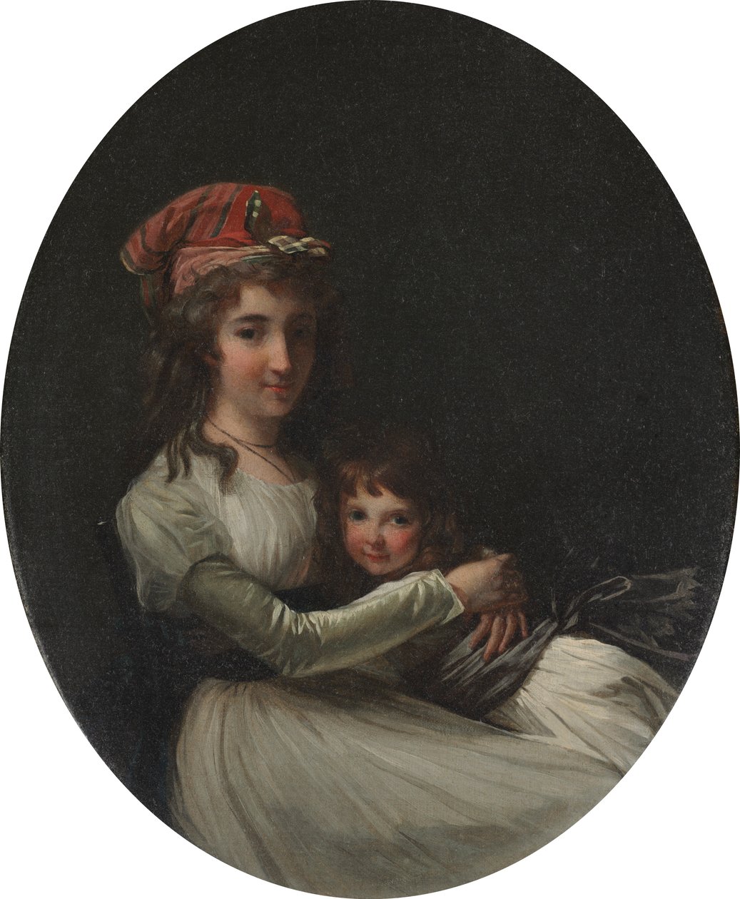 Ritratto di una madre e figlia da Henri Pierre Danloux