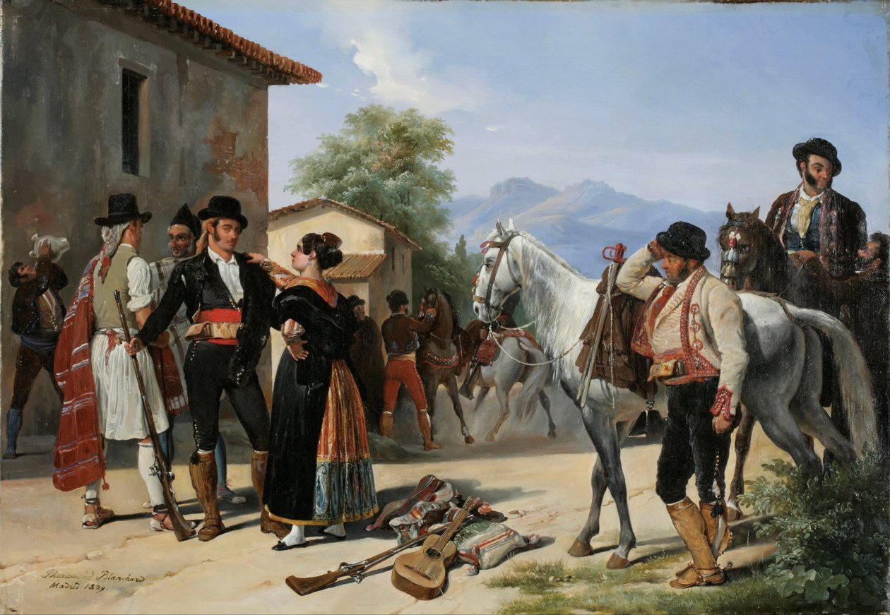 I contrabbandieri da Henri Pierre Léon Pharamond Blanchard