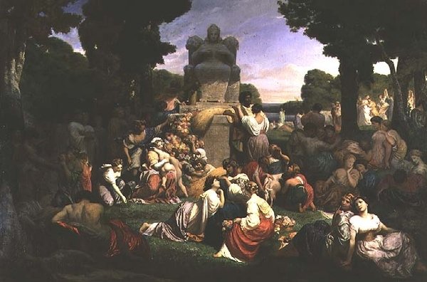 Omaggio alla natura, 1850 da Henri Pierre Picou