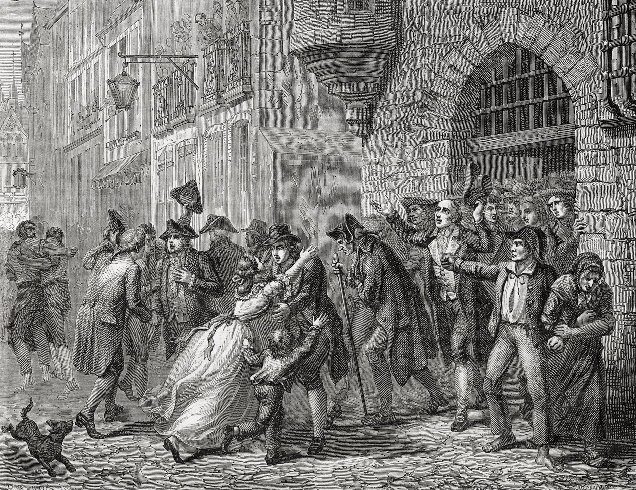 Il rilascio dei moderati, 1794, da 