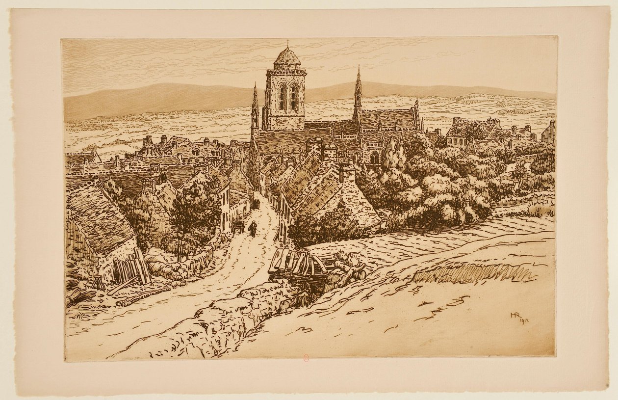 [Chiesa bretone] da Henri Rivière