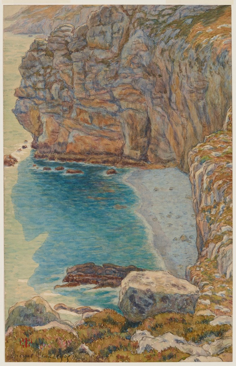 Scogliere di Port Haor. Morgat da Henri Rivière