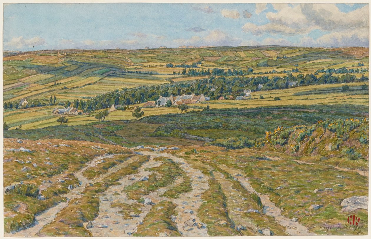 Landes de Lesquiffinec. Morgat da Henri Rivière