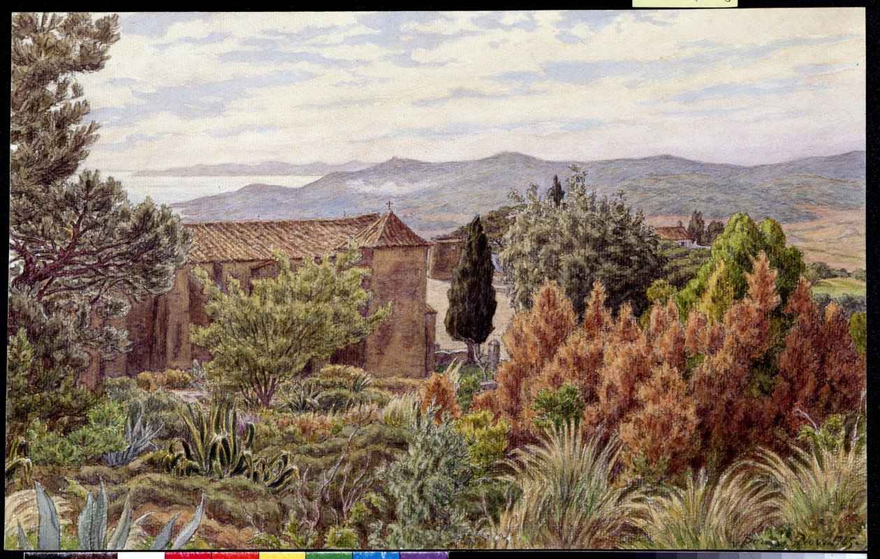 Paesaggio. Disegno di Henri RIVIERE (1864-1951) da Henri Rivière