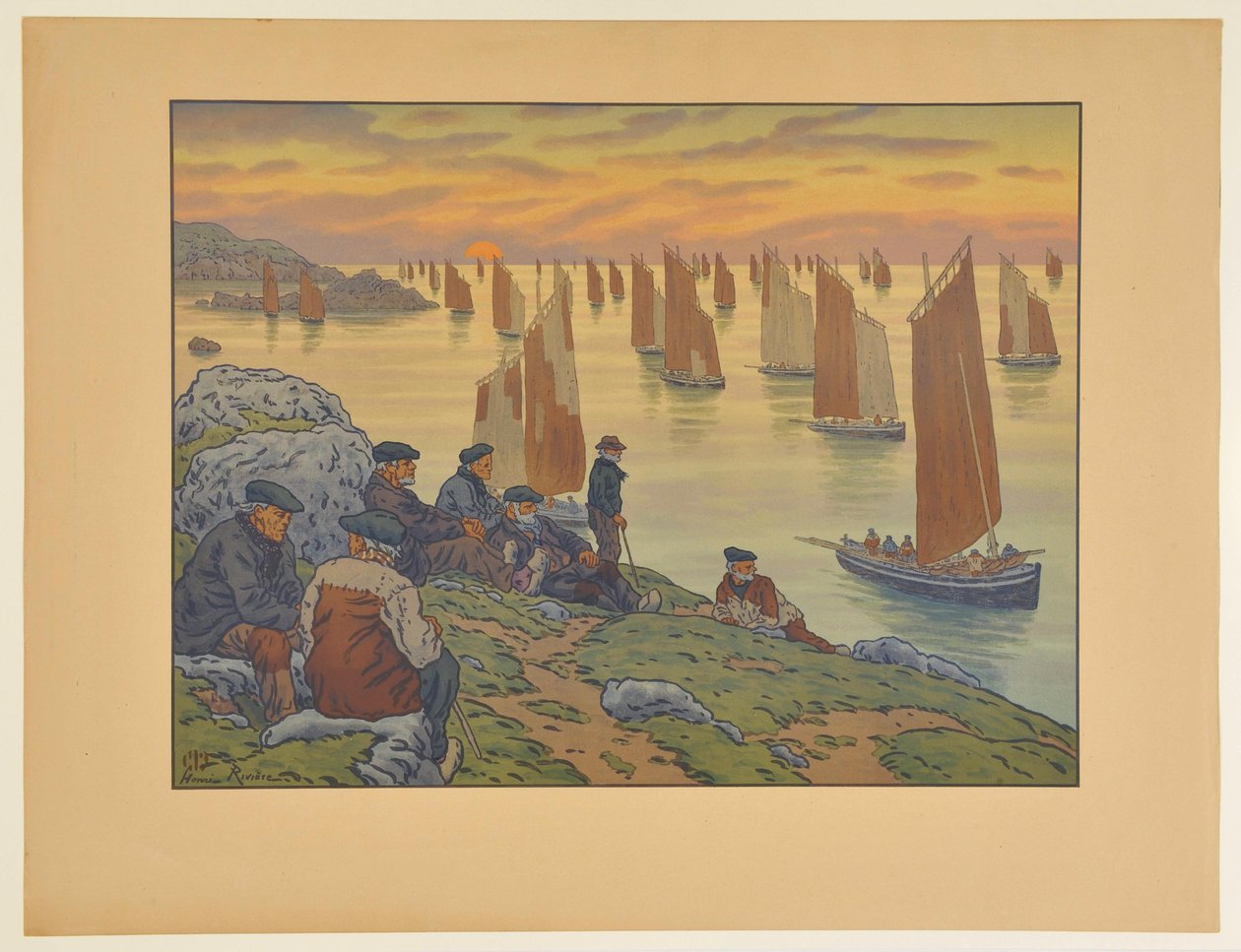 [I Vecchi] da Henri Rivière