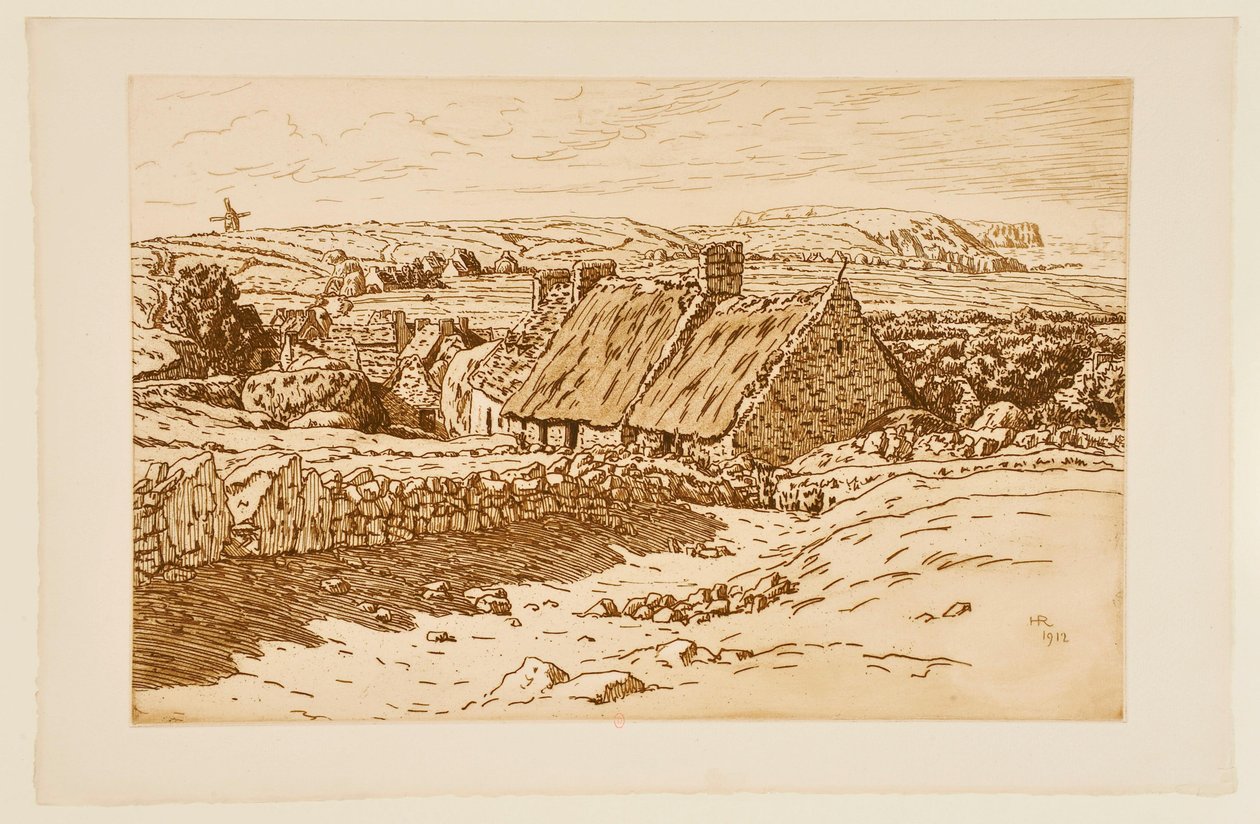 Paesaggio con mulino da Henri Rivière
