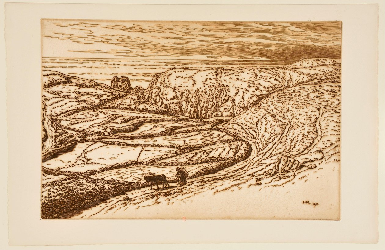 [Paesaggio bretone] da Henri Rivière
