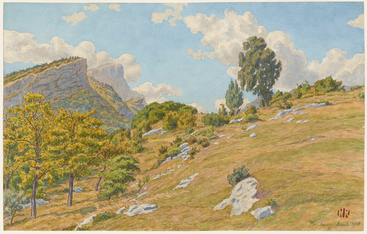 Plateaux de Barberaz da Henri Rivière