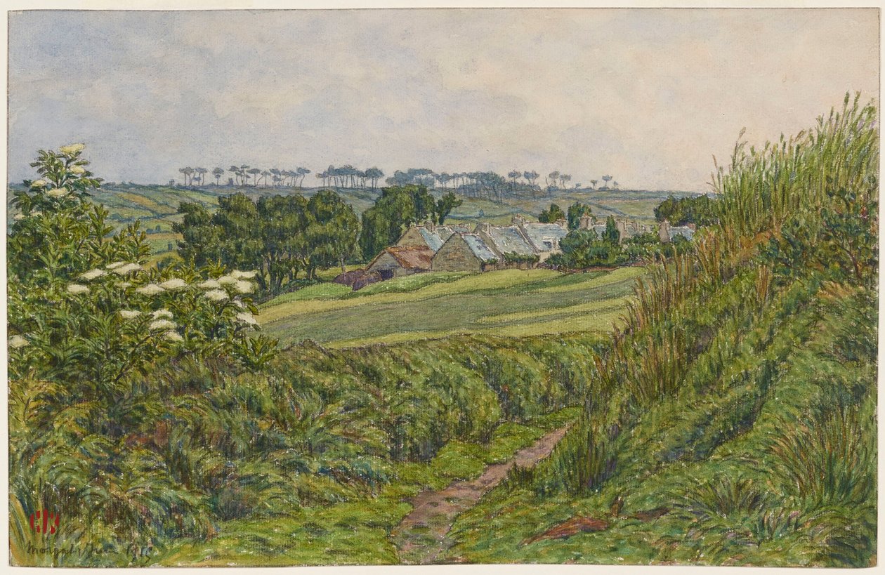 Primavera a Lesquiffinec. Morgat da Henri Rivière