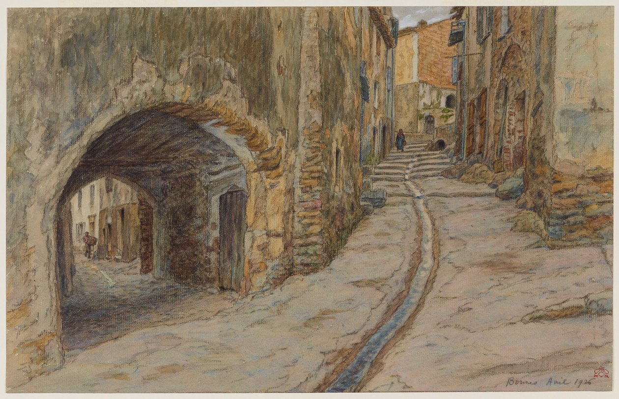 Rue Rompi-cou, Bormes da Henri Rivière