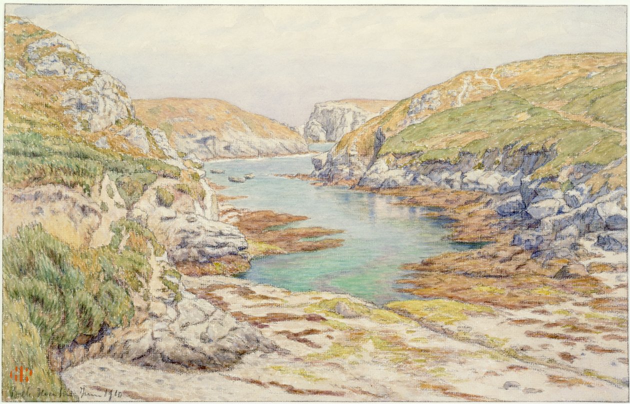 Sterhouen [Stêr-Ouen]. Belle-Isle-en-mer da Henri Rivière