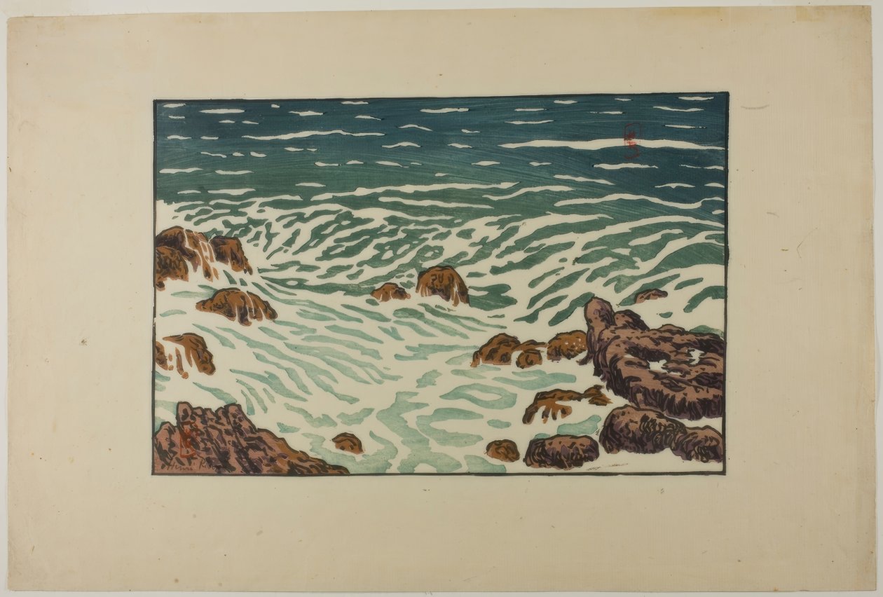Piccola Onda in Aumento, Pointe de la Haye da Henri Rivière