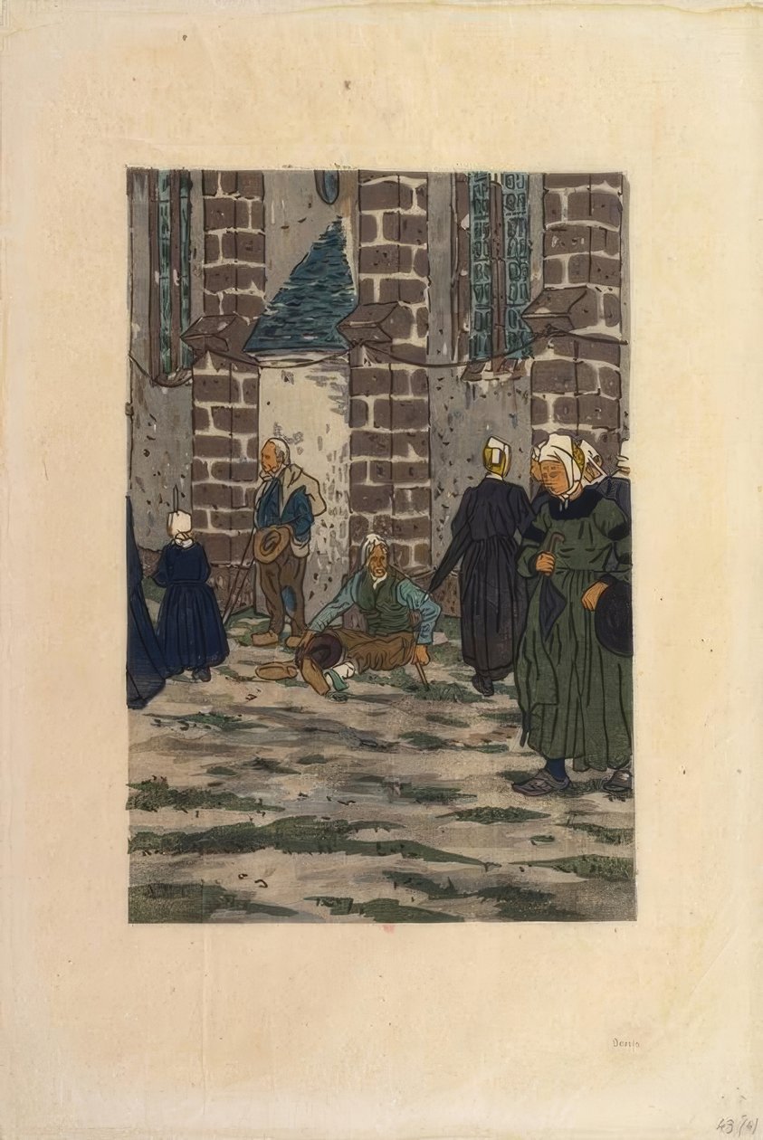 Il perdono di Sainte-Anne-la-Palud da Henri Rivière