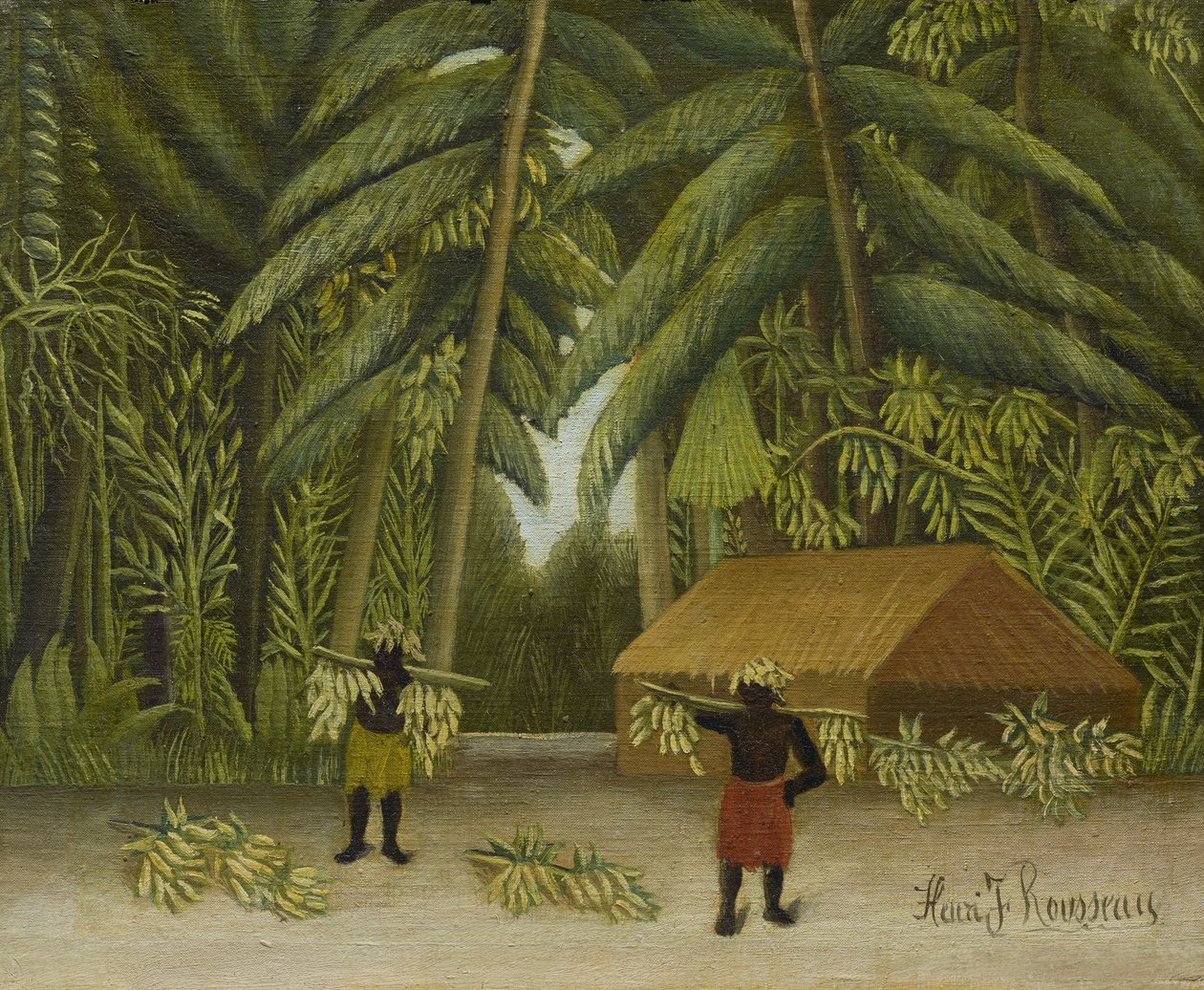 Raccolta di Banane da Henri Rousseau