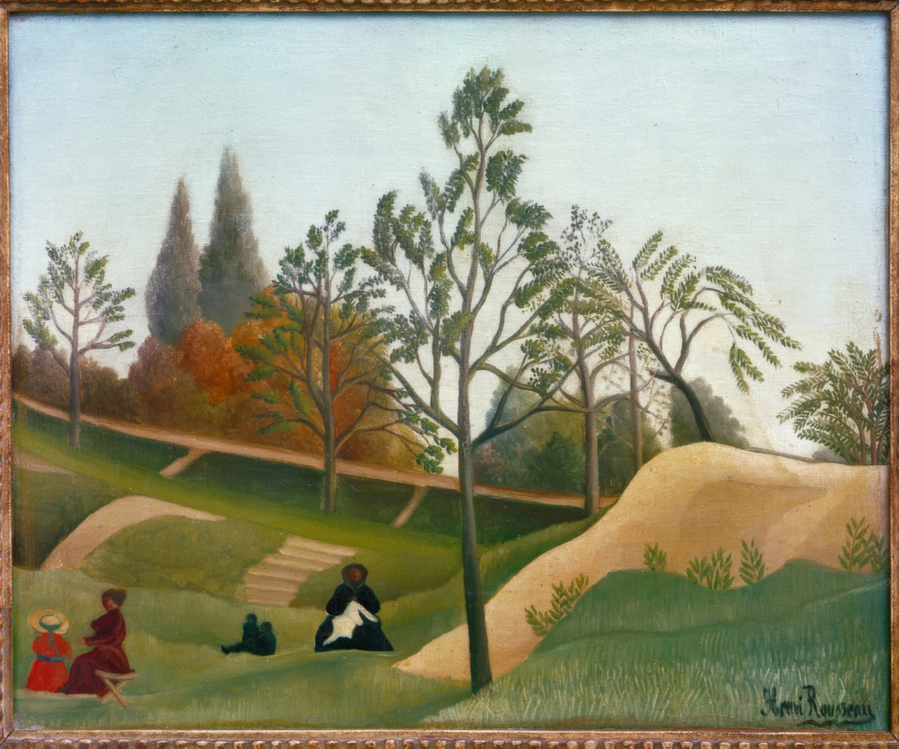 Vista delle fortificazioni da Henri Rousseau