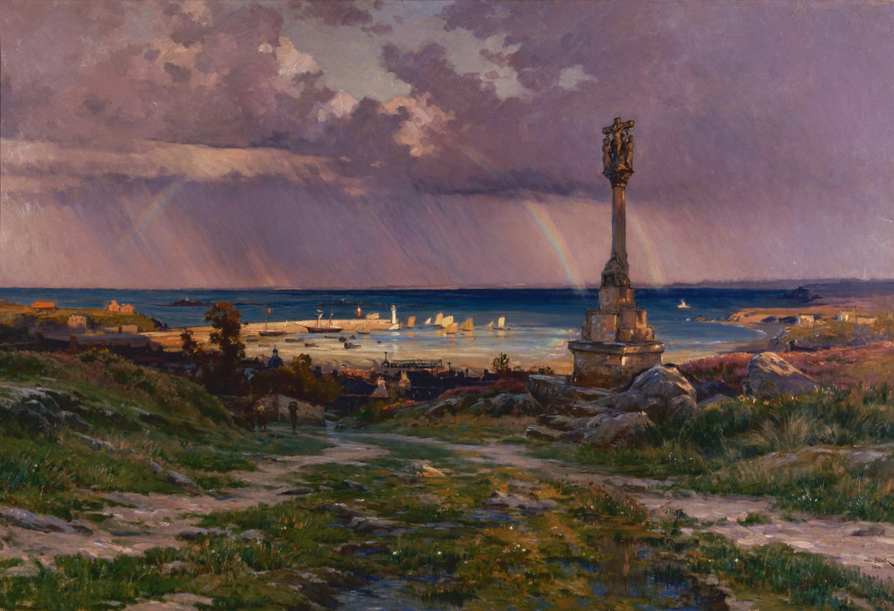 Dopo la tempesta a Portrieux da Henri Saintin