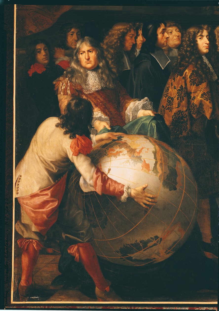 Jean-Baptiste Colbert presenta i membri dell
