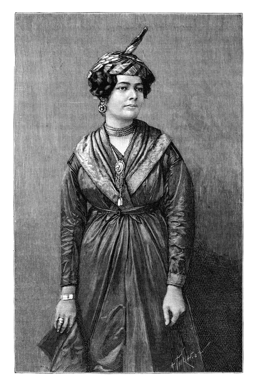 Una donna creola della Martinica, c1890 da Henri Thiriat