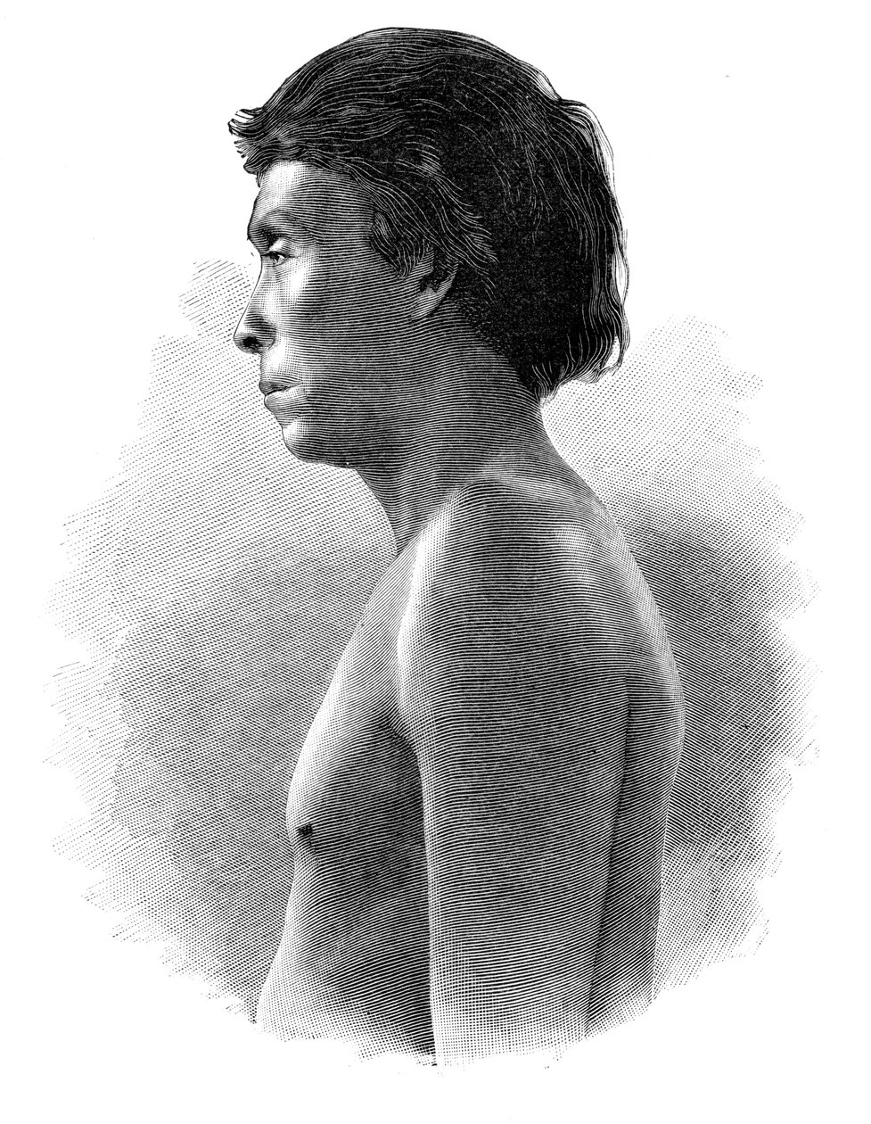 Indiano Guatsu, America Centrale, c1890 da Henri Thiriat