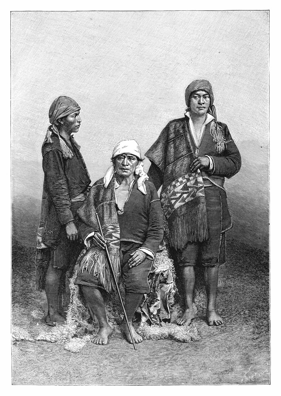 Indiani di Tecpan, Guatemala da Henri Thiriat