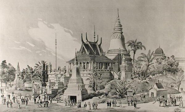 Il Palazzo Cambogiano al Trocadero, l