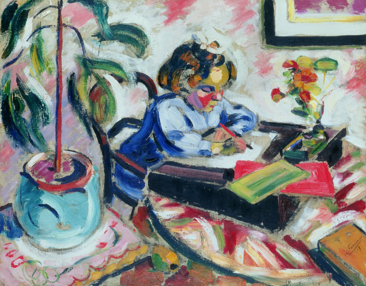 Piccola Scolara da Henri Victor Gabriel Le Fauconnier