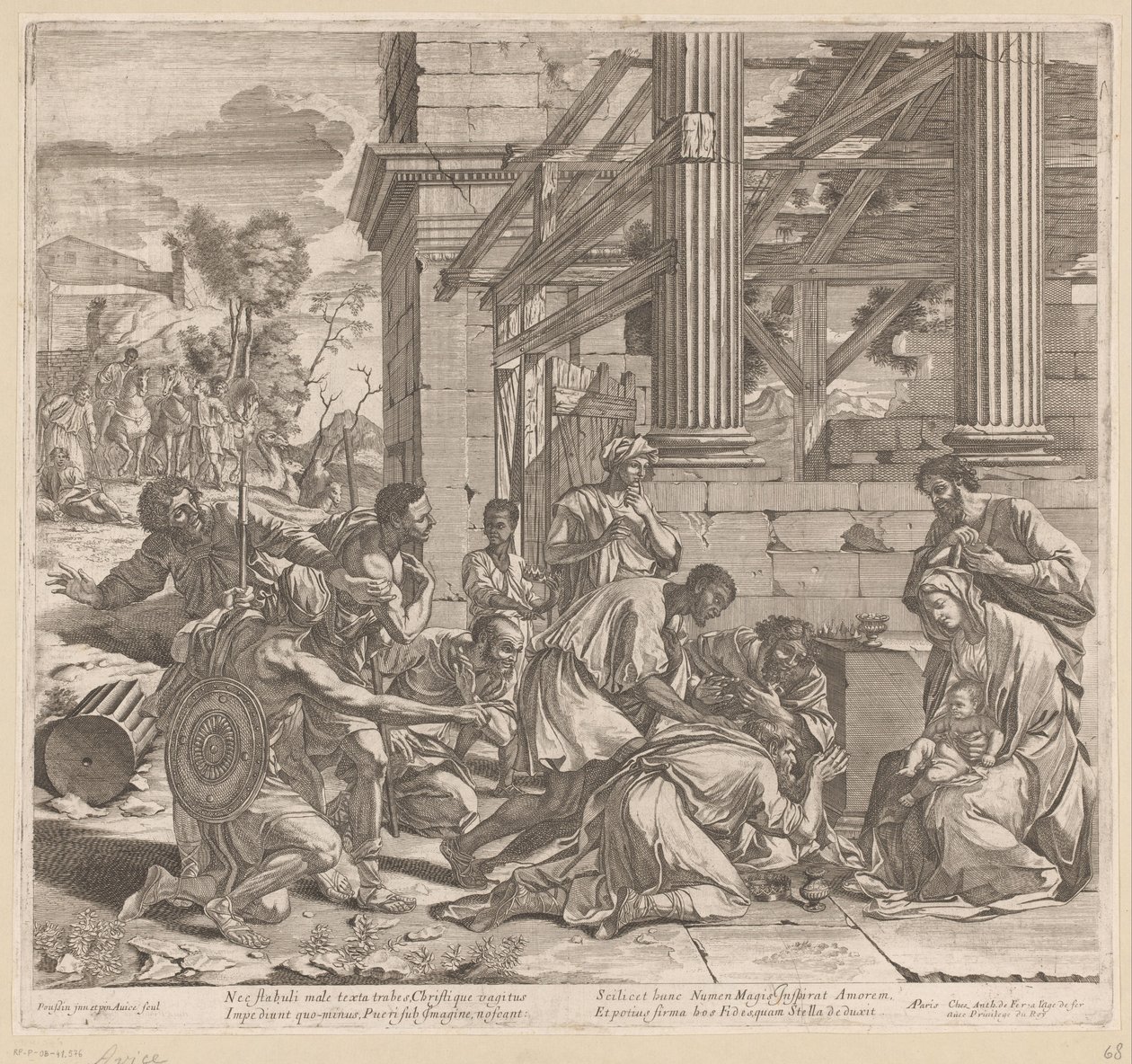 Adorazione dei Magi da Henri d