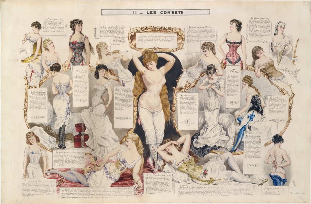Studi sulle donne, 1882-90 da Henri de Montaut