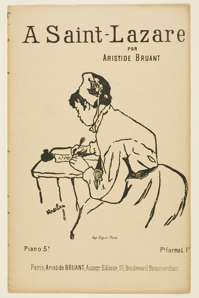 A Saint-Lazare da Henri de Toulouse-Lautrec