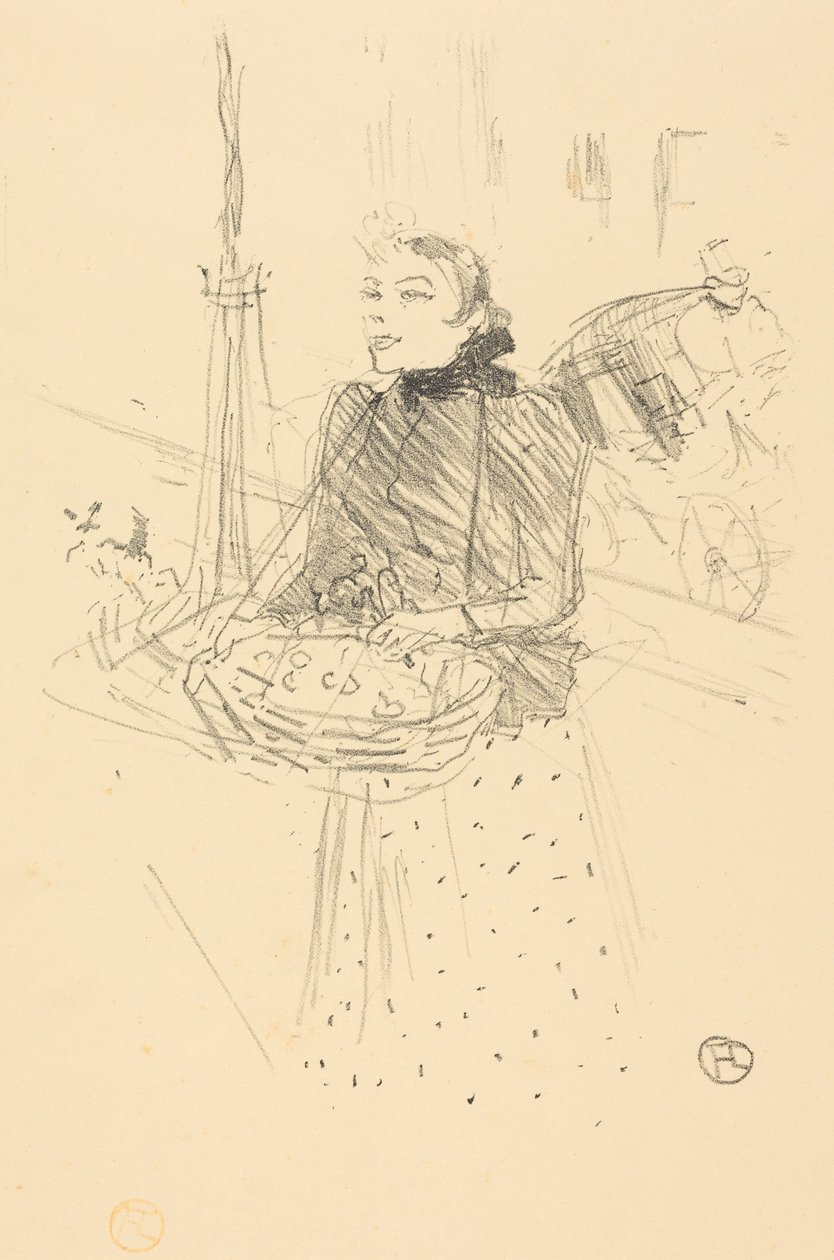 Comprate le mie belle violette da Henri de Toulouse-Lautrec