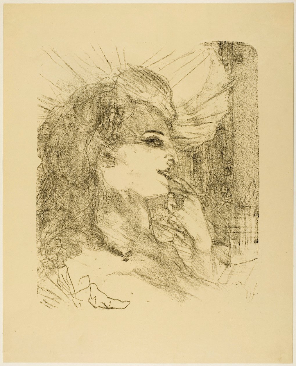 Anna Held, da Treize Lithographies da Henri de Toulouse-Lautrec