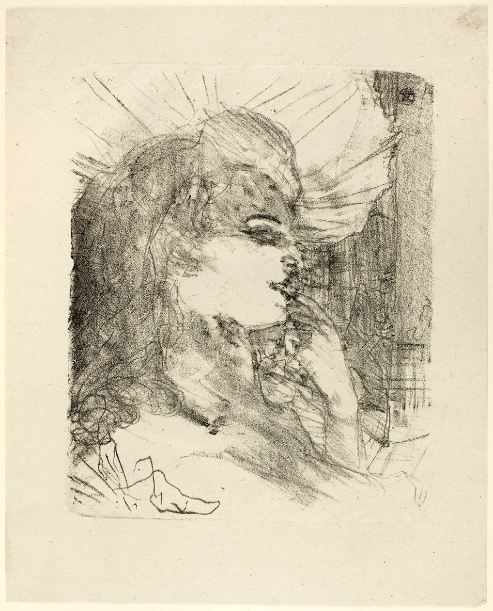 Anna Held, da Treize Lithographies da Henri de Toulouse-Lautrec