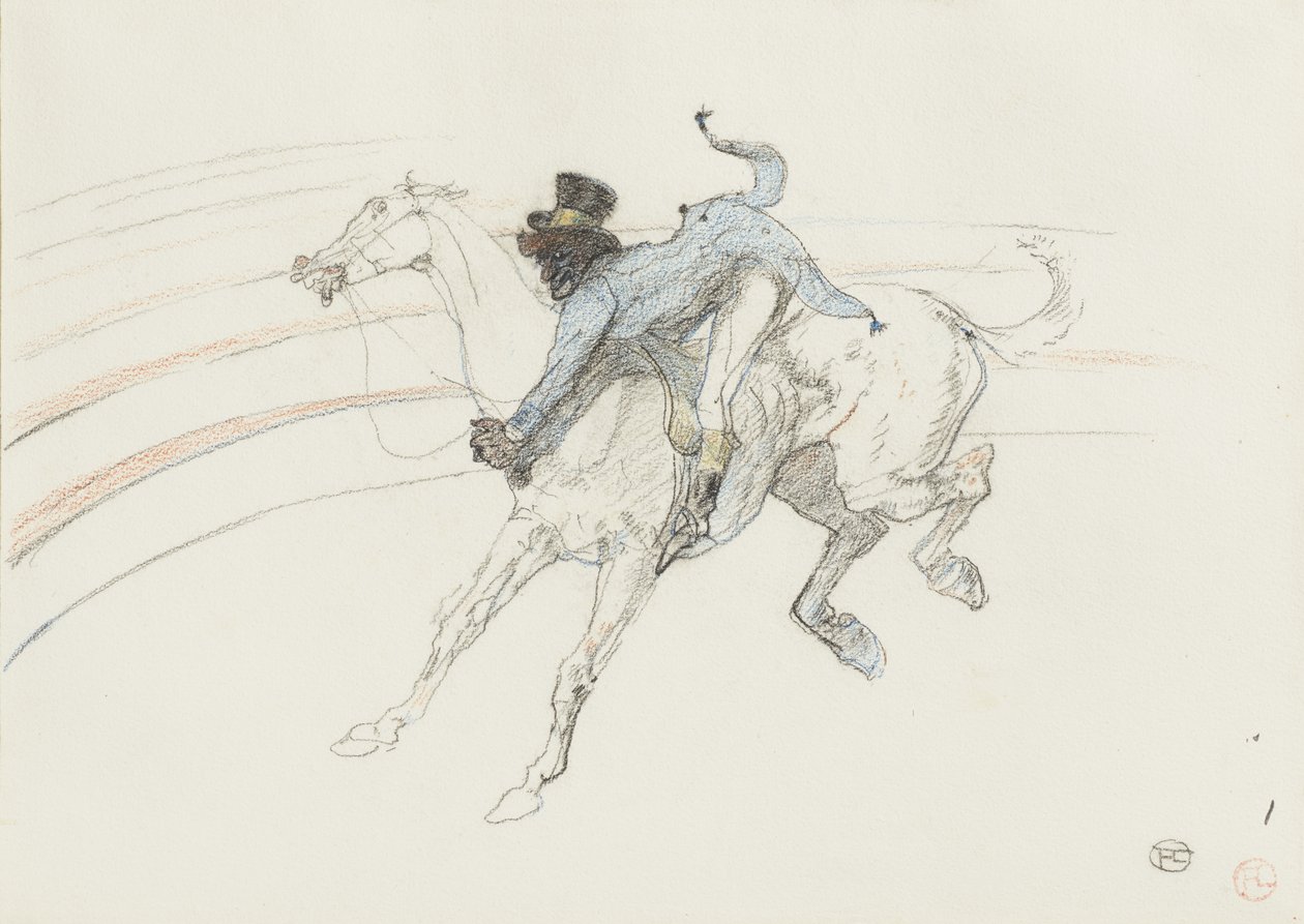 Al circo: "Chocolat da Henri de Toulouse-Lautrec