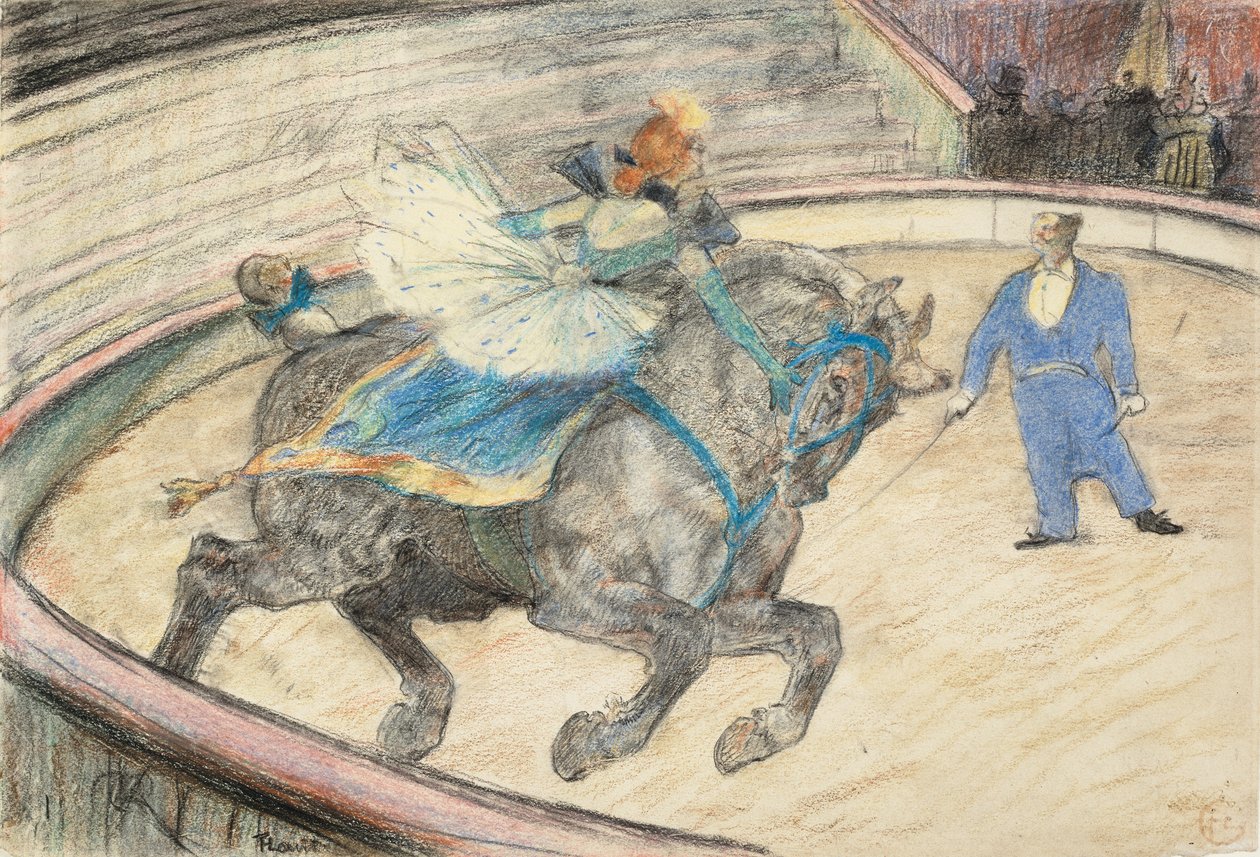 Al circo: il lavoro sul ring da Henri de Toulouse-Lautrec