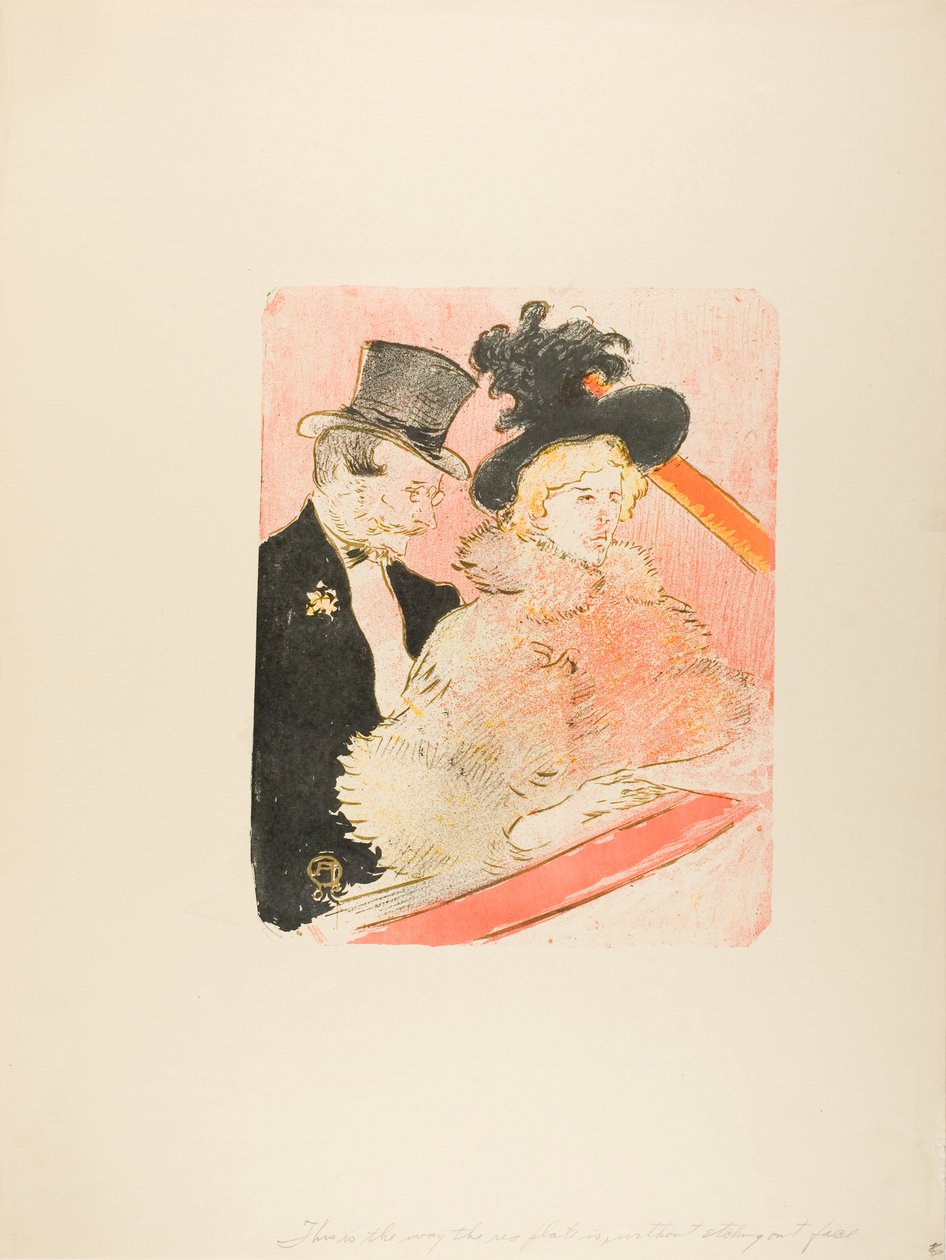 Al Concerto da Henri de Toulouse-Lautrec
