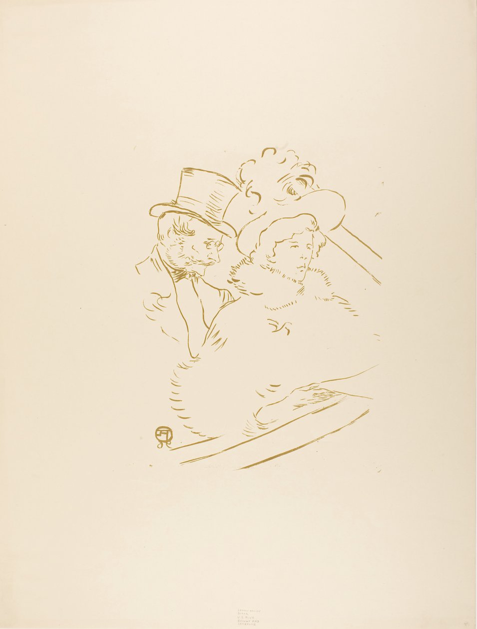 Al concerto da Henri de Toulouse-Lautrec