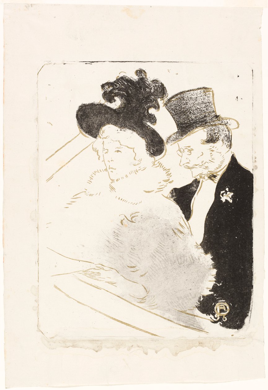 Al concerto da Henri de Toulouse-Lautrec