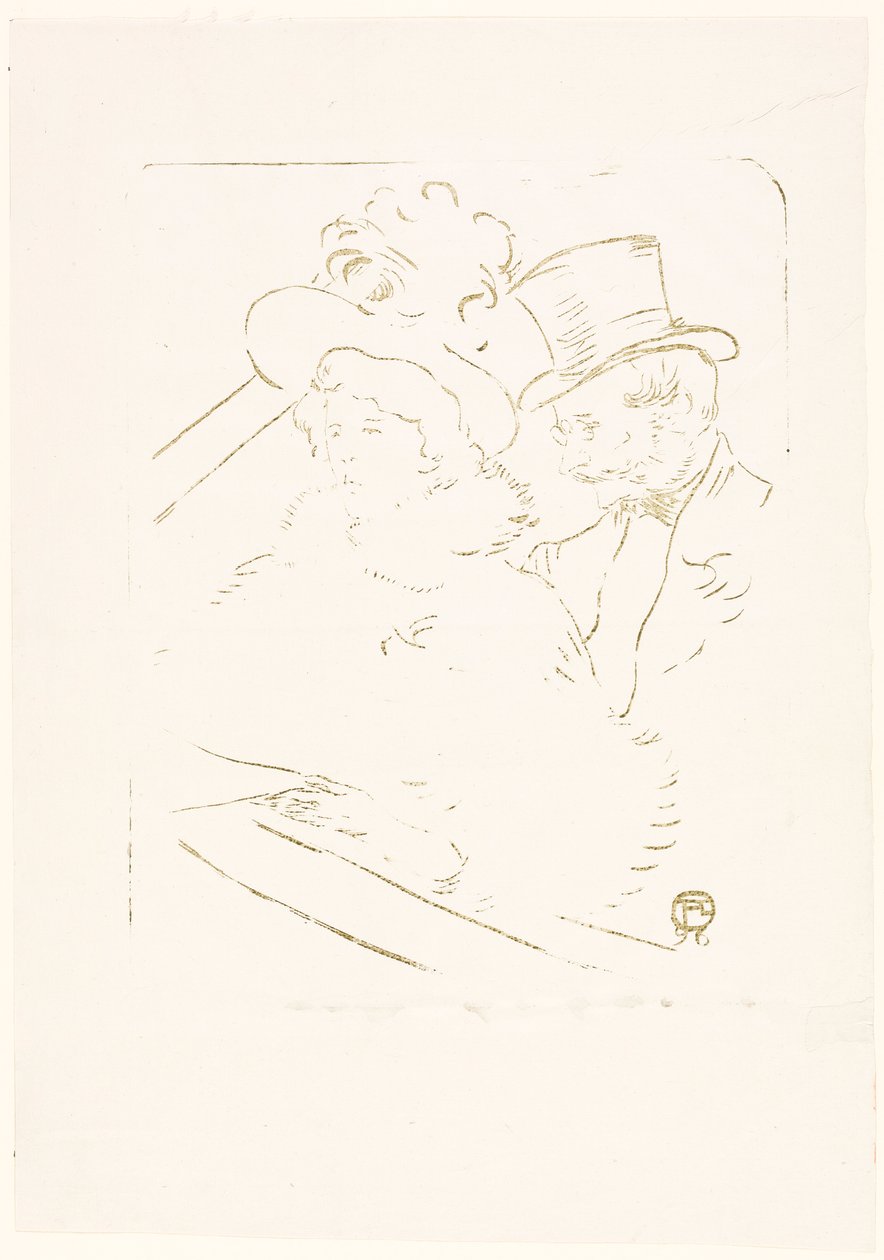 Al Concerto da Henri de Toulouse-Lautrec