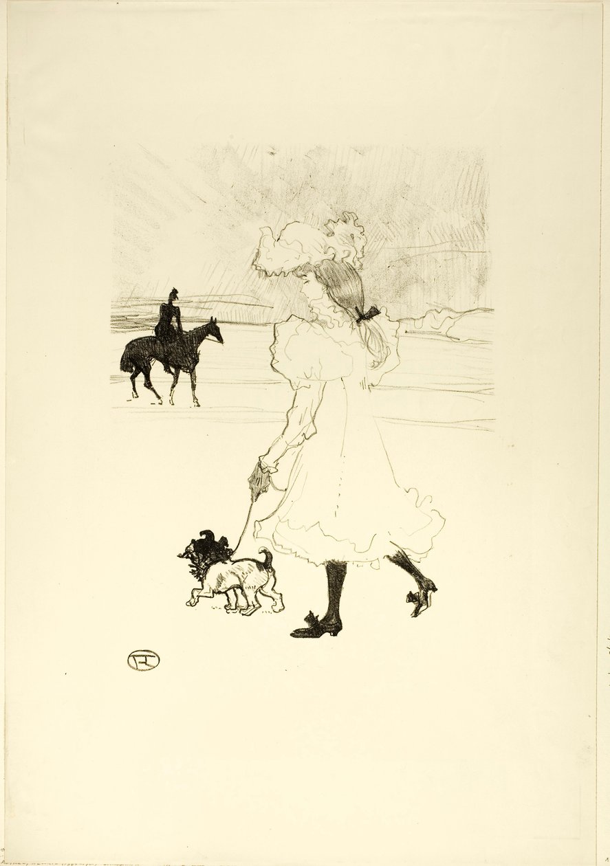 Nel Bosco da Henri de Toulouse-Lautrec