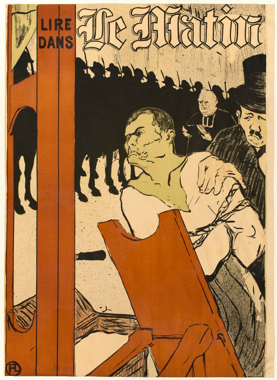 Ai piedi del patibolo da Henri de Toulouse-Lautrec
